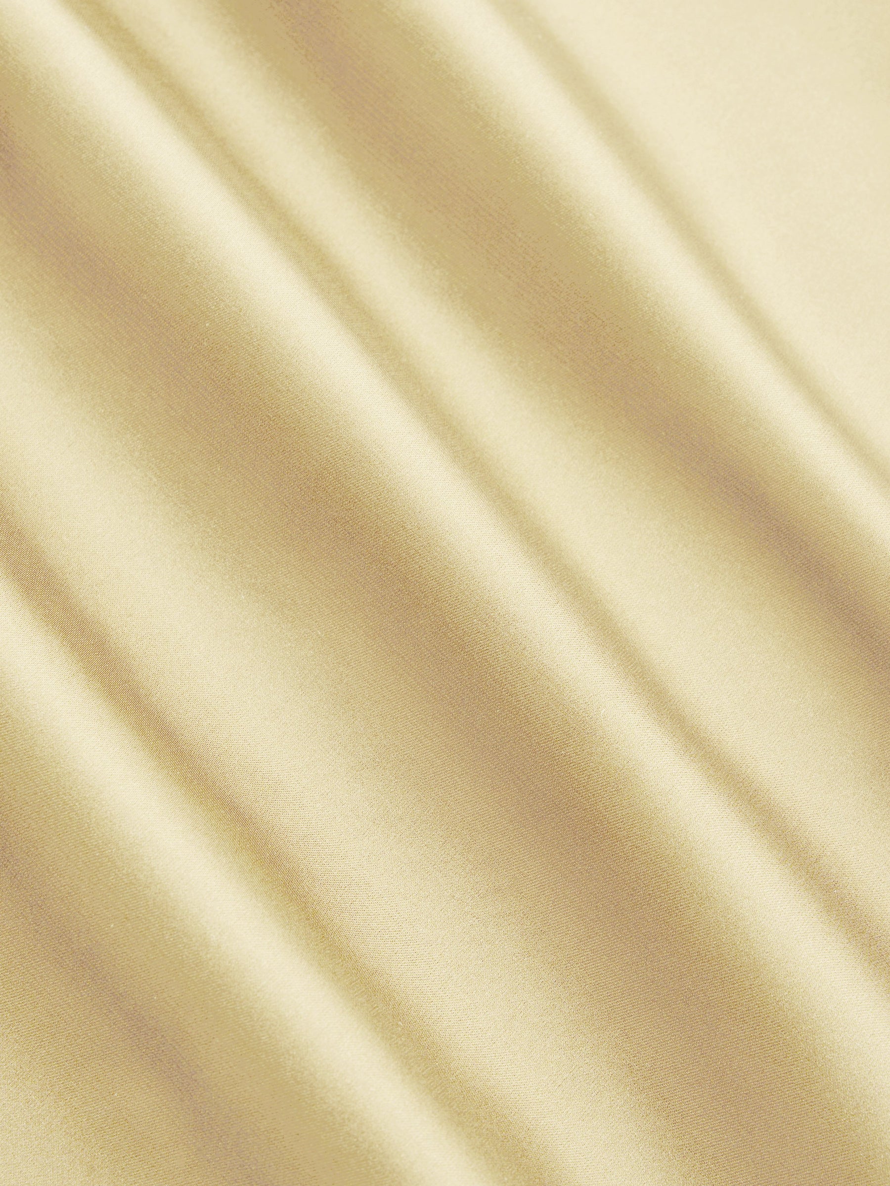 Vestido maxi satinado halter con espalda descubierta - Amarillo claro - imagen 7