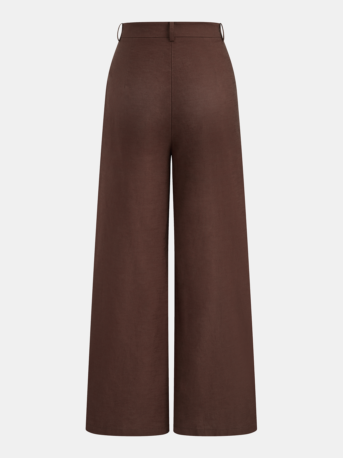 Conjunto de top halter abotonado y pantalón de algodón y lino - imagen 5